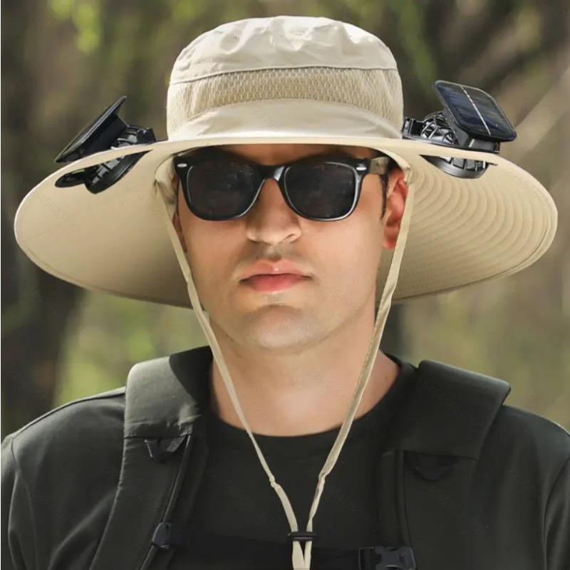 Solar Fan Fishing Hat